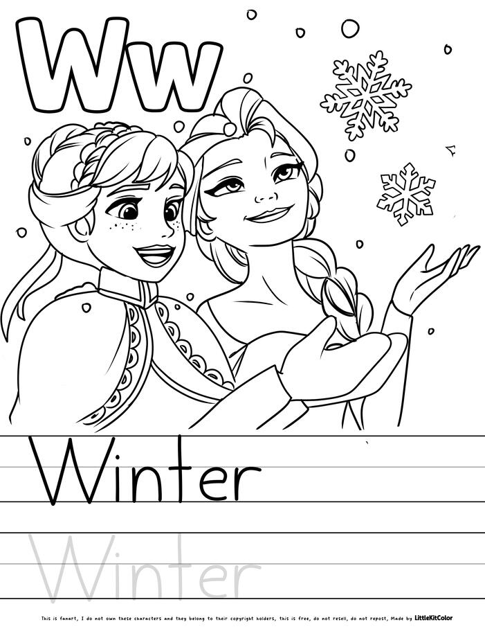 Frozen Coloring Pages Frozen Coloring Pages